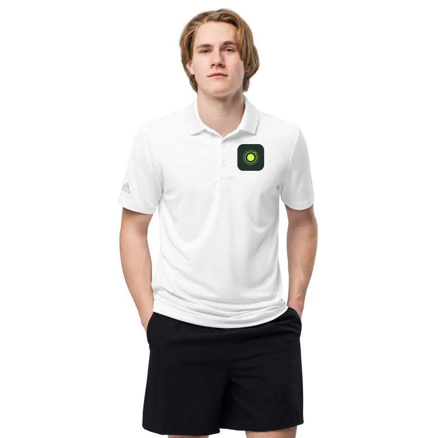 Tour polo carrying a trip crest
